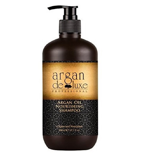 Поживний шампунь з аргановою олією De Luxe Professional Argan Oil Nourishing Shampoo 300 ml