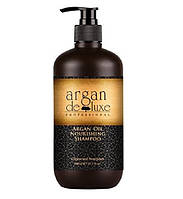 Питательный шампунь с маслом арганы De Luxe Professional Argan Oil Nourishing Shampoo 300 ml