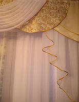 Готовый ламбрекен "Касандра", ширина 300см