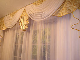 Готовый ламбрекен "Касандра", ширина 300см