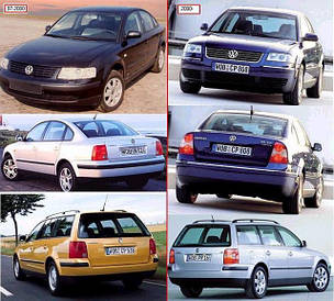 Фари передні для Volkswagen Passat B5 '97-05