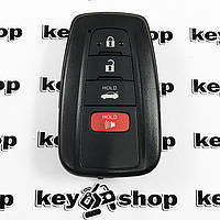 Оригинальный смарт ключ для Toyota Camry (Тойота) 3 + 1 кнопки, чип P1:A9, 315 MHz (Восстановленый)