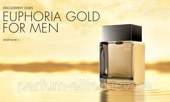 Мужская туалетная вода Calvin Klein Euphoria Gold Men 50ml - фото 2 - id-p69020580