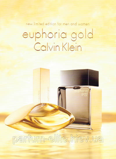 Мужская туалетная вода Calvin Klein Euphoria Gold Men 50ml - фото 4 - id-p69020580