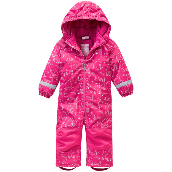 Дитячий зимовий комбінезон для дівчинки 9-12 місяців зріст 75-80 см, фото 1