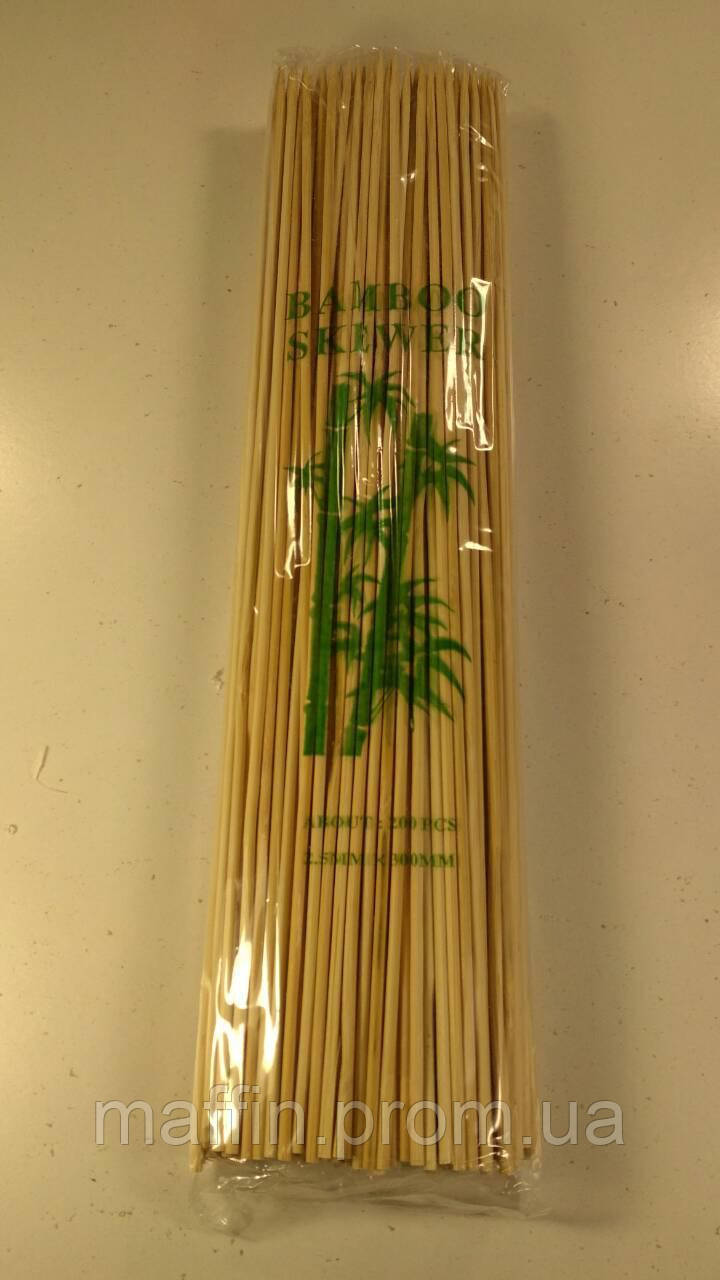 Бамбукові палички 30 см