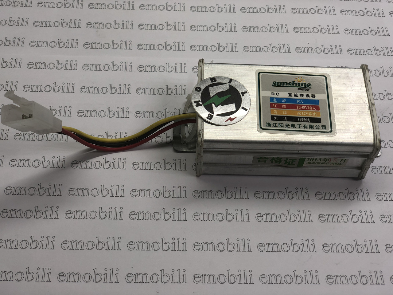 Плата/блок керування/ контролер/перетворювач струму, 48-12V, SUNSHINE, 10AH для квадроциклів, фото 1