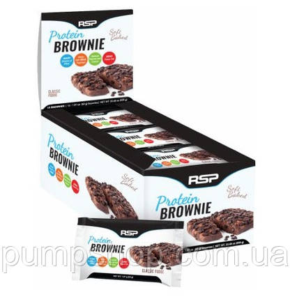 Протеїновий батончик RSP Nutrition Protein Brownie 1 шт. 53 г, фото 2