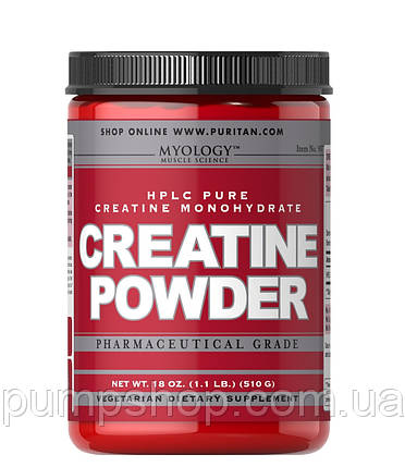 Креатин-моногідрат Myology Creatine Powder 510 грамів 102 порц., фото 1