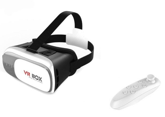 3D очки виртуальной реальности VR BOX 2.0 с пультом - фото 1 - id-p468616453