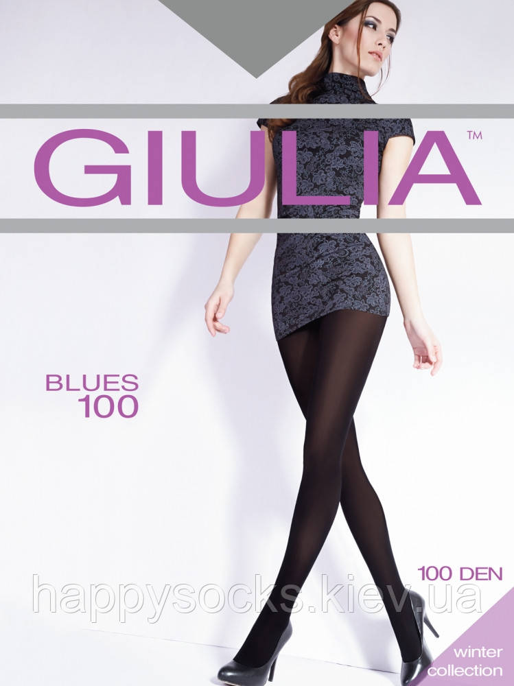 Непрозорі колготки "Giulia" з мікрофібри 100DEN