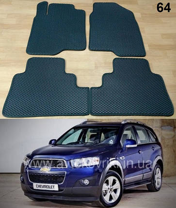 Килимки ЕВА в салон Chevrolet Captiva '06-18, фото 1