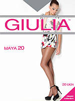 Шовковисті тонкі колготки Giulia без шортиків 20DEN