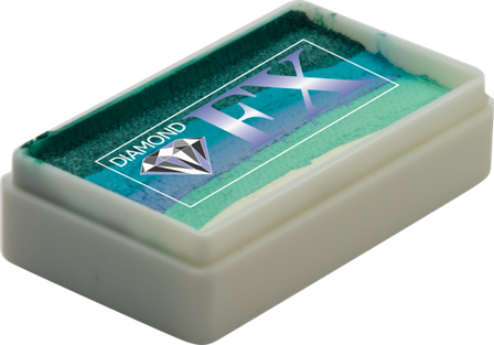 Аквагрим Diamond FX сплить кейс 28 g Зелена Фея, фото 2