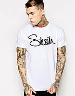 Мужская футболка SikSilk (white)