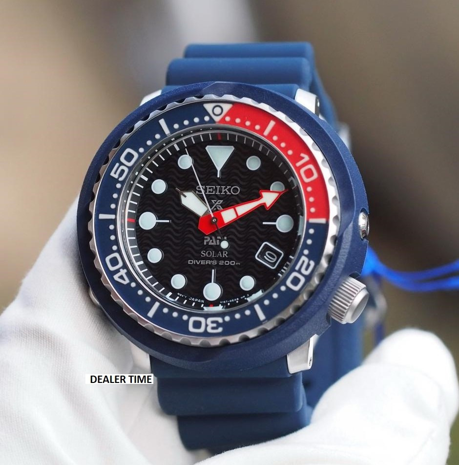 Seiko PADI TUNA Solar Divers Special Edition SNE499 ID 738051949