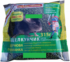 Лускунчик зернова приманка з феромоном муміфікатором аромату арахісу готова до застосування, паковання 315 г