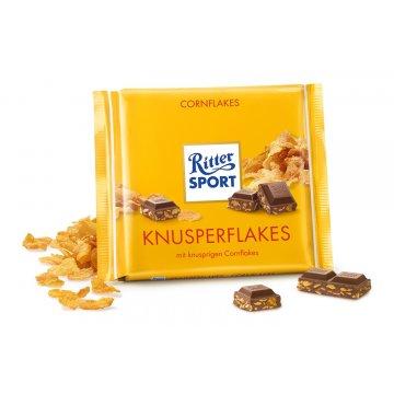 Шоколад Ritter Sport Knusperflakes с кукурузными хлопьями, 100 г. - фото 3 - id-p815322446