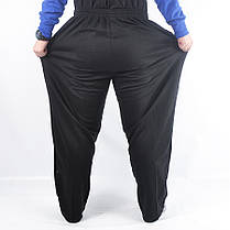 Штани спортивні трикотажні великих розмірів 4XL — 7XL Штани повсякденні чоловічі — батал, фото 4