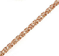 Золотая цепь / браслет плетения "Византия"