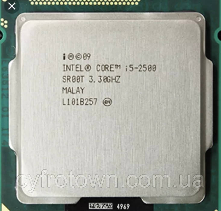 Процесор Intel core i5-2500K 2x3.3 GHz s1155
