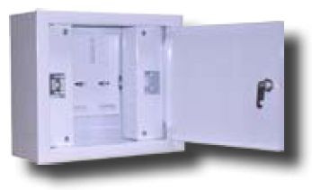 Щит навісний обліково-розподільчий МКУРн-1/4 (275х325х125), фото 1