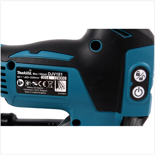 Акумуляторний лобзик Makita DJV181Z