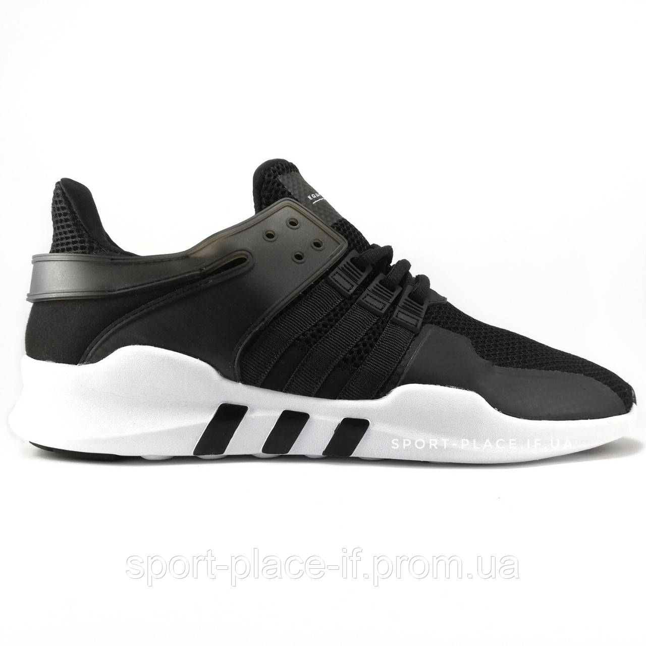 Чоловічі кросівки Adidas Equipment Support ADV black & white (ліцензія)