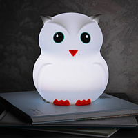 Силіконовий нічник-іграшка "Совеня" 3DTOYSLAMP