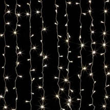 Гірлянда штора 3x3 м 300 LED теплий білий, фото 3