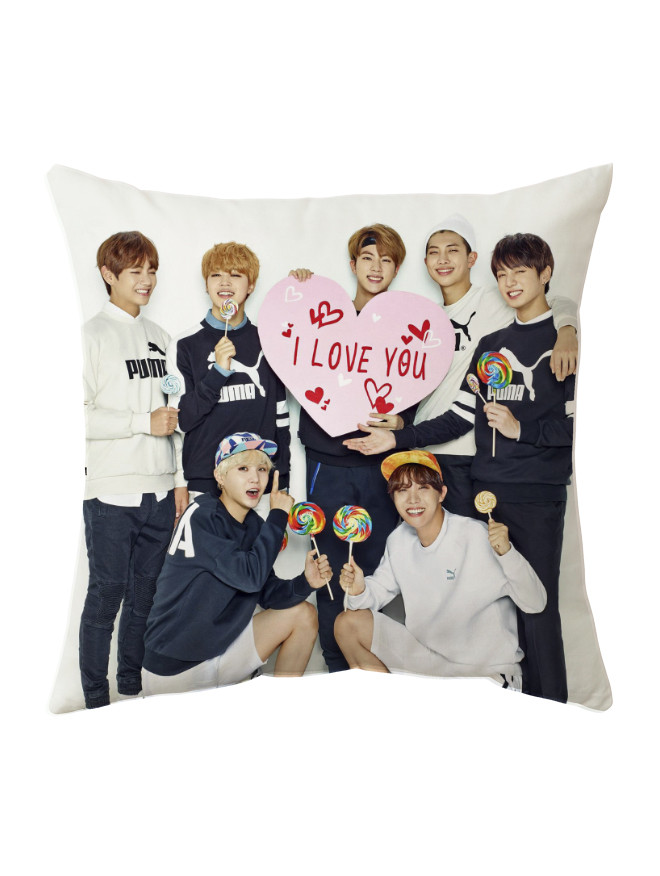 Подушка BTS 40*40 см