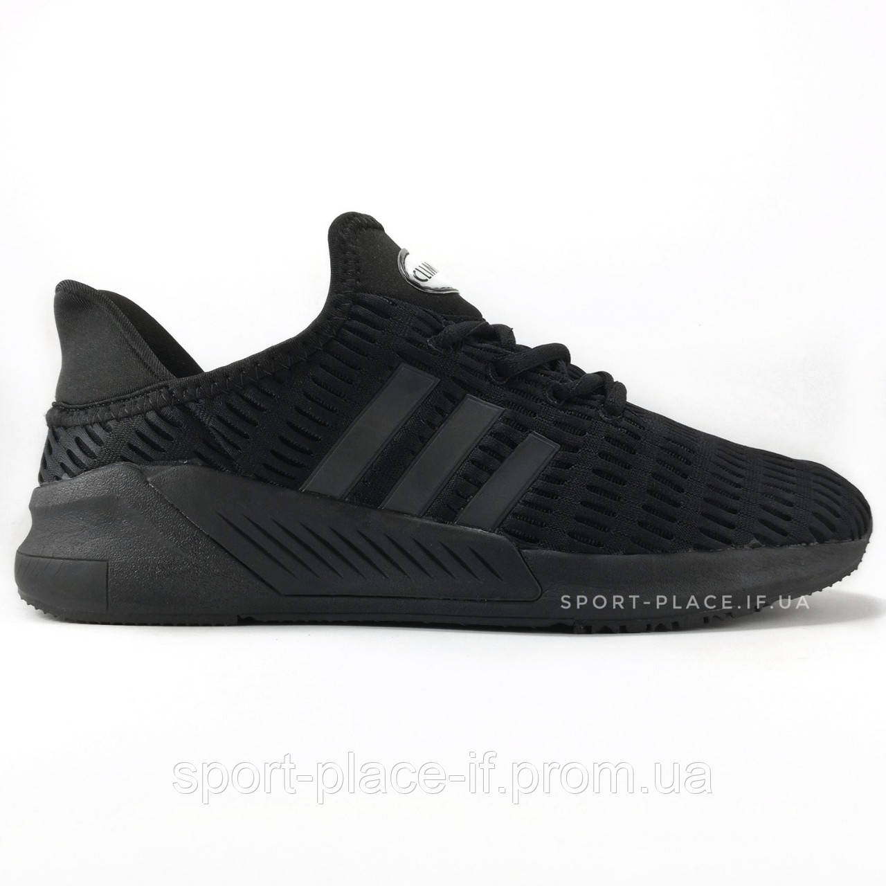 Чоловічі кросівки Adidas Climacool all black (ліцензія)