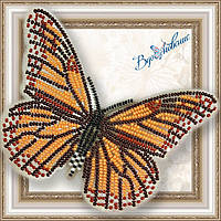 Набір для вишивки бісером Об'ємна метелик "Данаида Монарх" BGP-001
