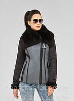 Автоледі - стильна дублянка на зиму для жінок за кермом