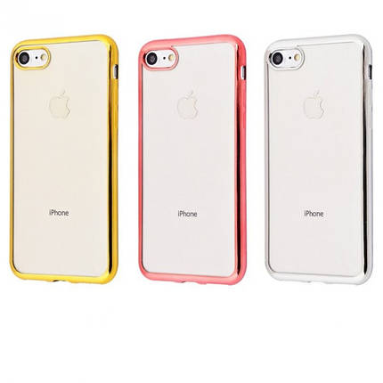 Чохол Металізований (TPU) для Apple iPhone 7/8 (3 кольори), фото 1