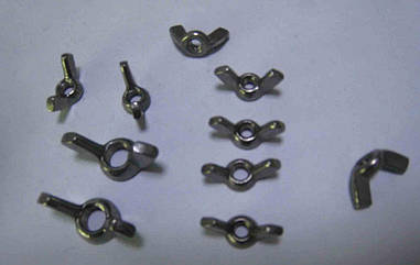 Гайка смушкова М5 DIN 315, американський тип (аналог ГОСТ 3032-76)