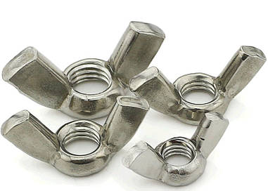 Гайка смушкова М8 DIN 315, американський тип (аналог ГОСТ 3032-76)