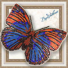 Набір для вишивки бісером Об'ємна метелик "Агриас Нарцис" BGP-015
