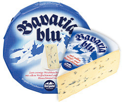 М'який сир з блакитною цвіллю Bavaria Blu (Баварія Блю міні) 50%, 150 гр.