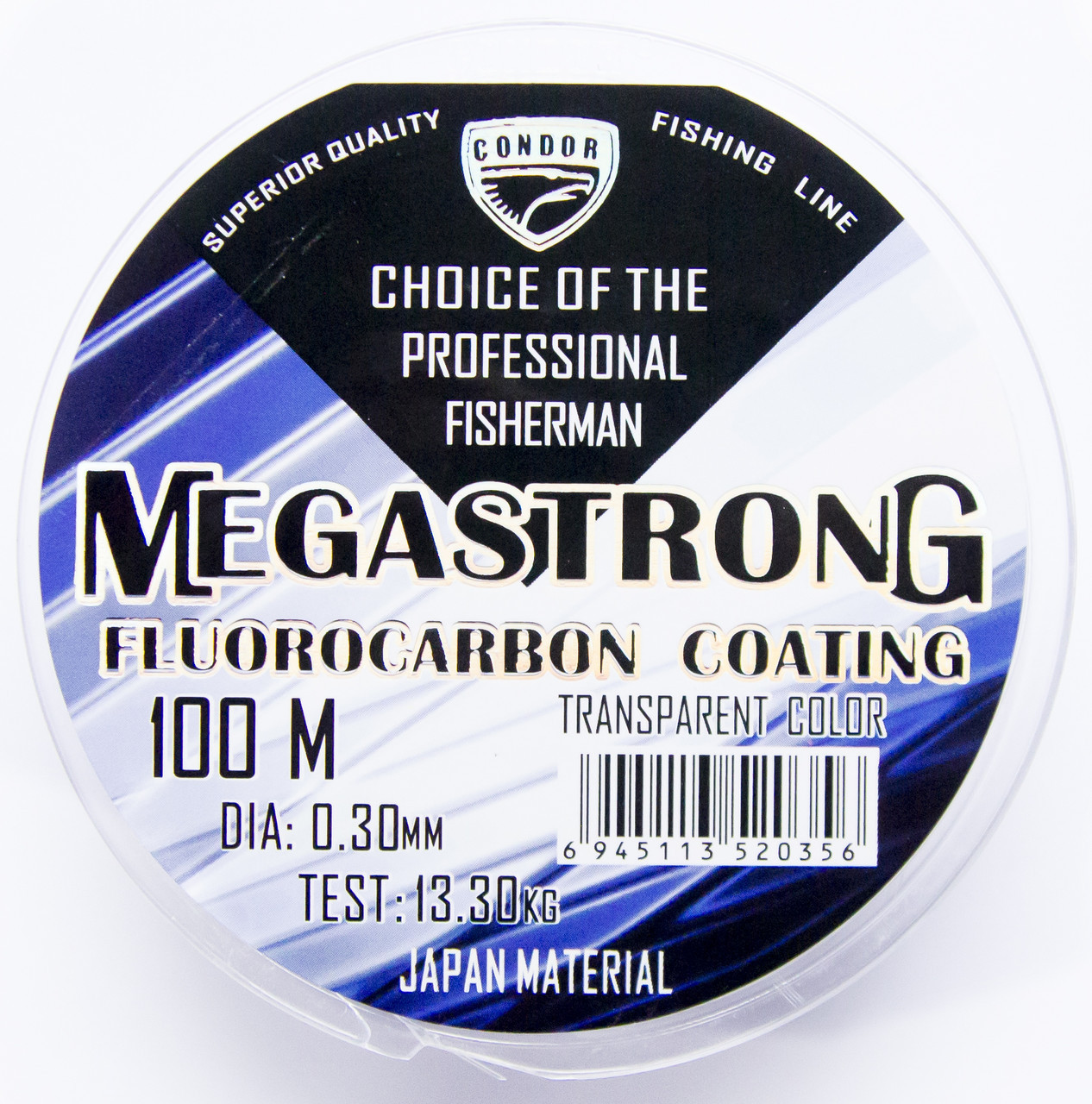 Леска Condor MegaStrong Fluorocarbon Coating 100m 0.40mm