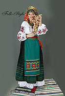 Жіночий концертний вишитий костюм в українському стилі №63(44-56р.)
