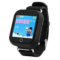 Розумний дитячий годинник з GPS-трекером Smart Baby Watch Q100S/Q750 Чорний (GPS+LBS+WIFI) Чорний