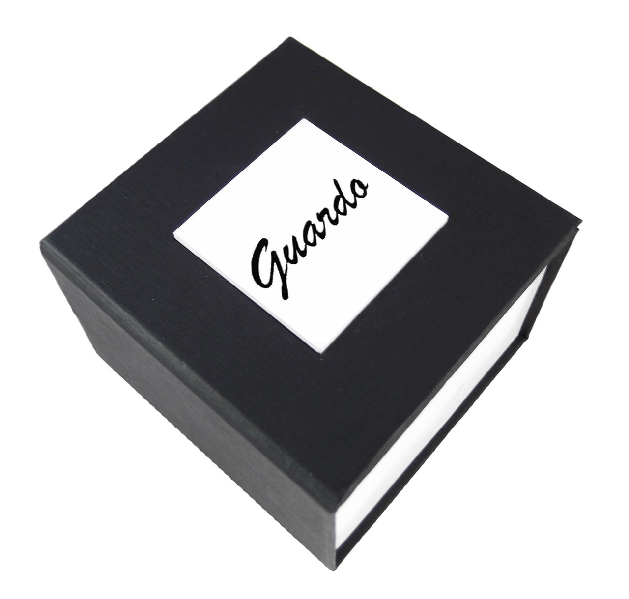 Чорна подарункова коробка Guardo для наручного годинника, фото 1