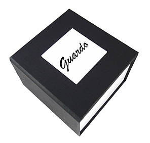 Чорна подарункова коробка Guardo для наручного годинника