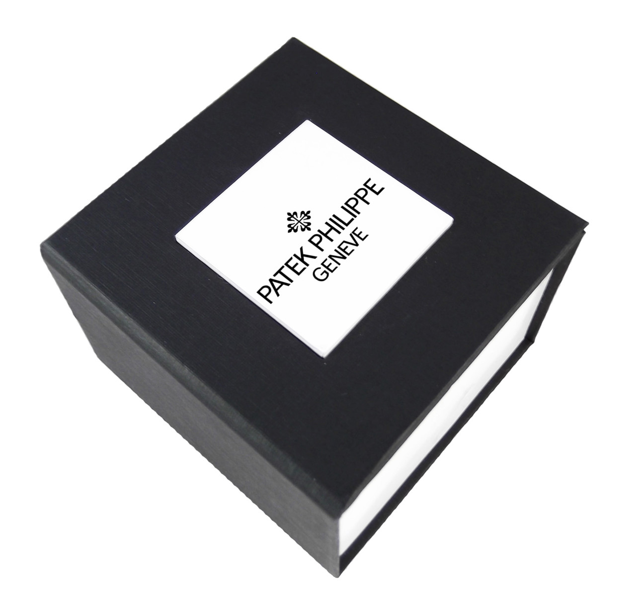 Чорна подарункова коробка Patek Philippe для наручного годинника