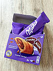 Батончики Milka Crunchy Break із шоколадно-горіховим кремом, 156 г., фото 4