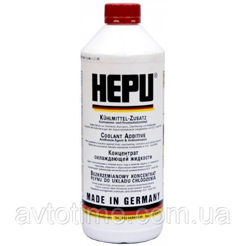 Антифриз (концентрат) червоний Hepu G12 1,5 L P999-G12