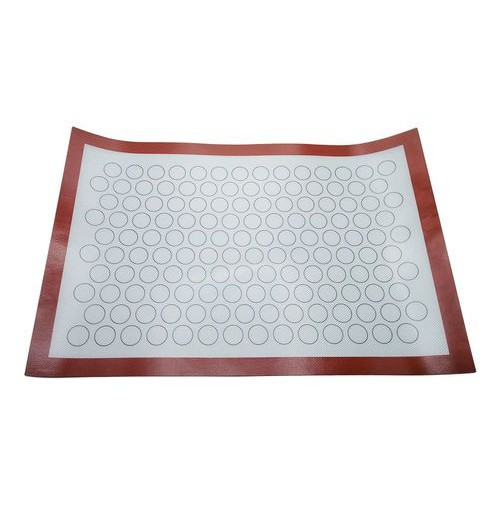 Силіконовий килимок для випічки 60х40 см, Макаронс
