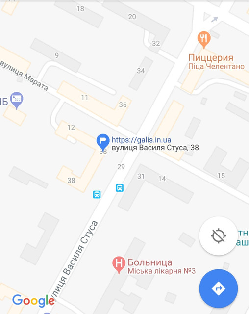 Схема проїзду