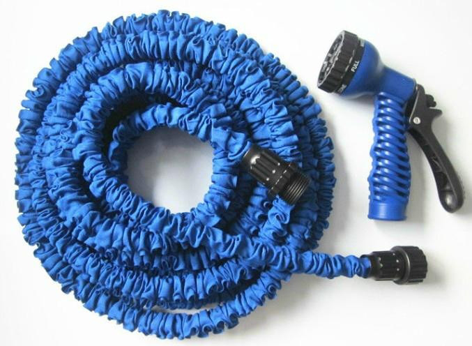 Садовий шланг для поливу XHOSE 15м з розпилювачем, фото 1